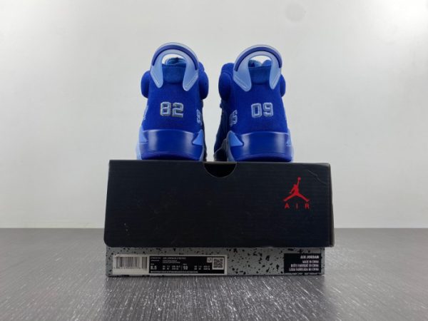 Air Jordan 6 Unc Tar Heels Six Championships Pe