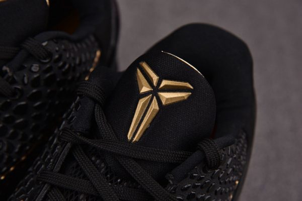 Nike Zoom Kobe 6 Black Del Sol Metallic Gold Kb0824-127