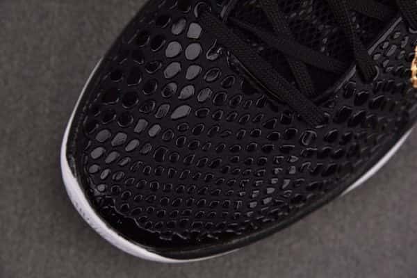 Nike Zoom Kobe 6 Black Del Sol Metallic Gold Kb0824-127