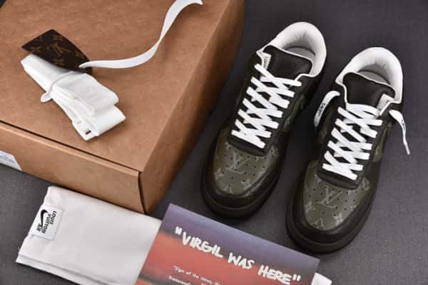 Nike Low Air Force 1 X Grey Green