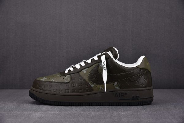 Nike Low Air Force 1 X Grey Green