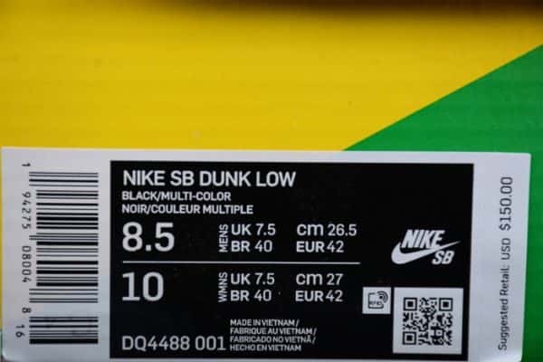 Nike Sb Dunk Low NeckF**E Dq4488-001