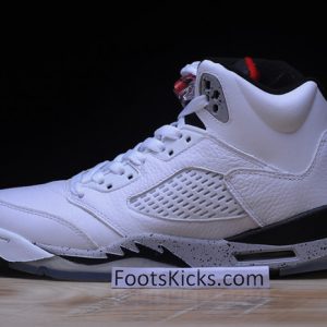 Air Jordan 5 Retro "White Cement" Mens 136027-104