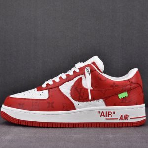Nike Low Air Force 1 X Red White