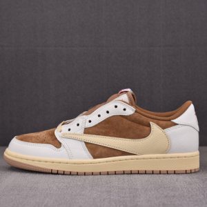 Travis Scott X Air Jordan 1 Low Og Sail Shy Pink Dm7866-106
