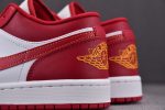Air Jordan 1 Low Cardinal Red 553558-607