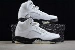 Air Jordan 5 Retro ''White Black'' DD0587-110