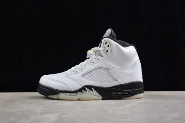 Air Jordan 5 Retro ''White Black'' DD0587-110