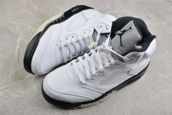 Air Jordan 5 Retro ''White Black'' DD0587-110
