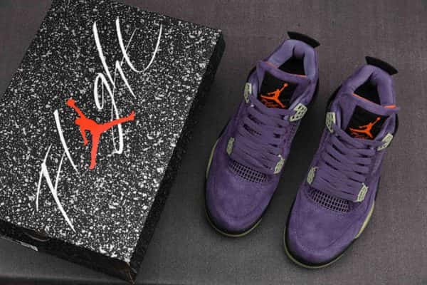 Air Jordan 4 Canyon Purple Aq9129-500