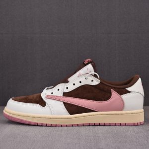 Travis Scott X Wmns Air Jordan 1 Low Og ''Olive'' Dz4137-107