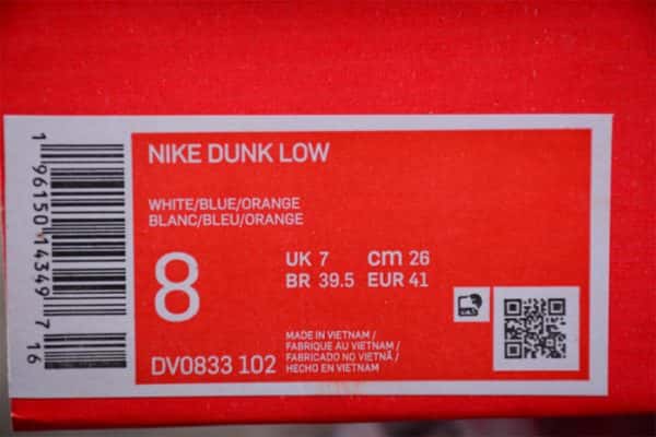 Nike Dunk Low "Miami Dolphins" Dv0833-102