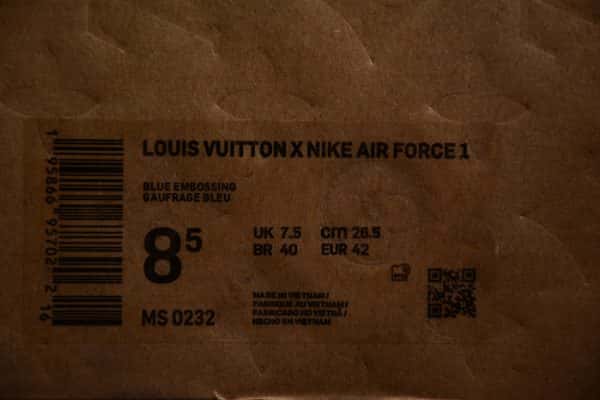 NIKE LOW AIR FORCE 1 X Bule