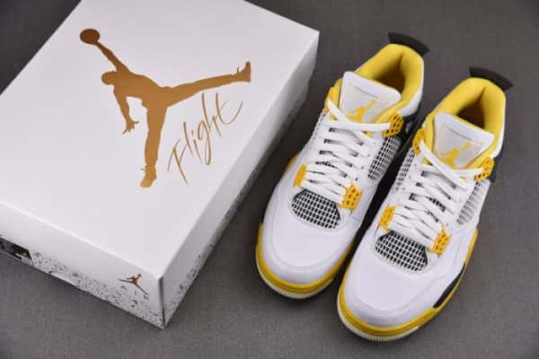Air Jordan 4 "Vivid Sulfur" Aq9129-101