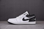 Air Jordan 1 Low White Black 553558-132