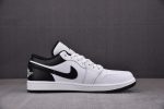 Air Jordan 1 Low White Black 553558-132