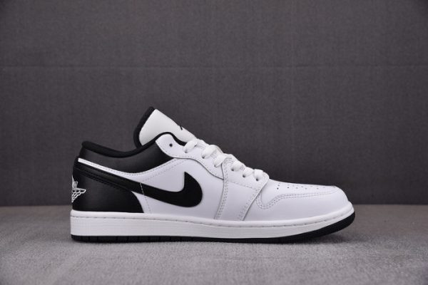 Air Jordan 1 Low White Black 553558-132