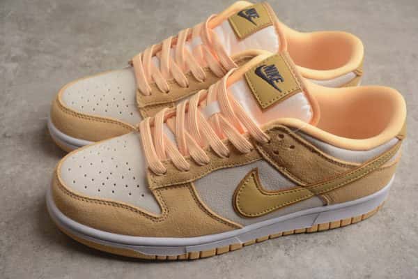 Nike Dunk Low Gold Suede Dv7411-200