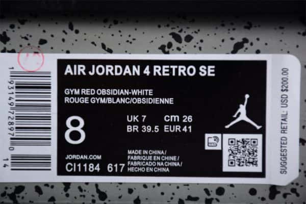 Air Jordan 4 Retro ''Fiba'' Ci1184-617