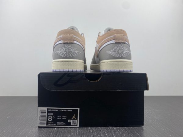 Air Jordan 1 Low Se Craft Inside Out Tech Grey Dn1635-002