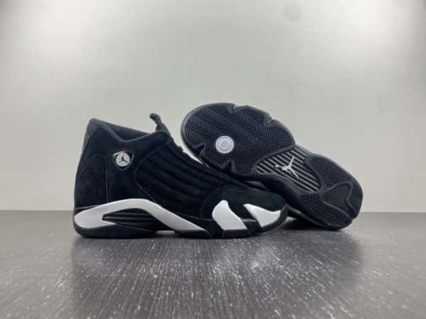 Air Jordan 14 Retro ''Black White'' 487471-016