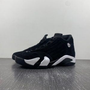 Air Jordan 14 Retro ''Black White'' 487471-016