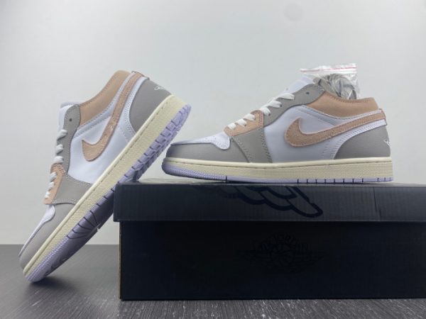 Air Jordan 1 Low Se Craft Inside Out Tech Grey Dn1635-002