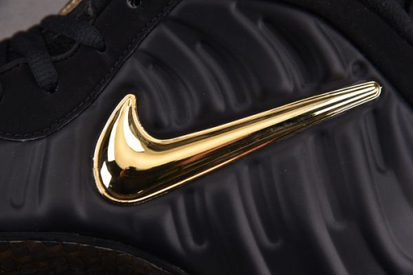 Nike Air Foamposite Pro Black Metallic Gold 624041-009