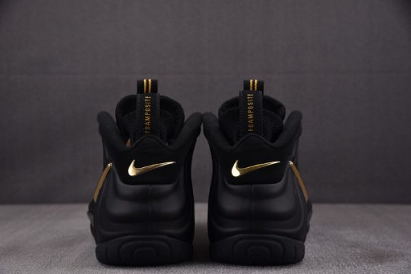 Nike Air Foamposite Pro Black Metallic Gold 624041-009