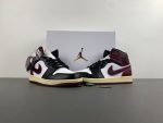 Air Jordan 1 Mid Se Bordeaux Fq7818-101