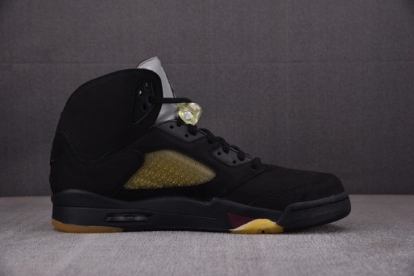 A Ma Mani¨¦re X Air Jordan 5 ¡°Black¡± Fd1330-001