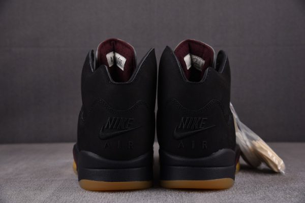 A Ma Mani¨¦re X Air Jordan 5 ¡°Black¡± Fd1330-001