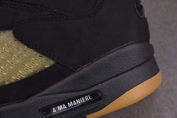 A Ma Mani¨¦re X Air Jordan 5 ¡°Black¡± Fd1330-001