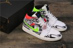 Air Jordan 1 Mid All-Over Logos 554724-119
