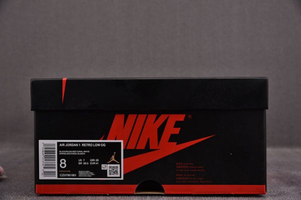 Air Jordan 1 Retro Low Og¡°Bleached Coral¡± Cz0790-061