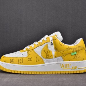 Nike Low Air Force 1 X Yellow White