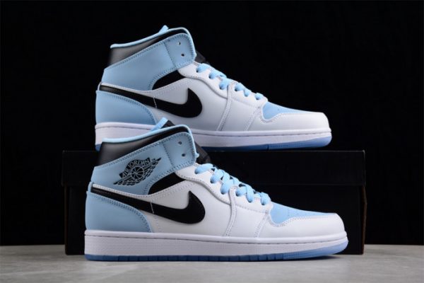 Air Jordan 1 Mid Se Ice Blue Dv1308-104