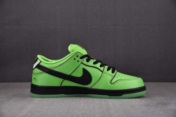 The Powerpuff Girls X Dunk Low Pro Sb Qs ''Buttercup'' Fz8319-300