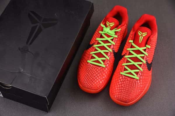 Nike Kobe 6 Vi Reverse Grinch Fv4921-600