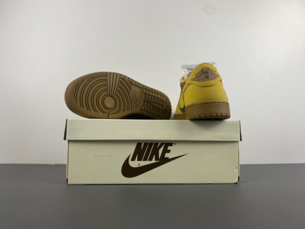 Travis Scott X Air Jordan Yellow Brown Dm7866-665