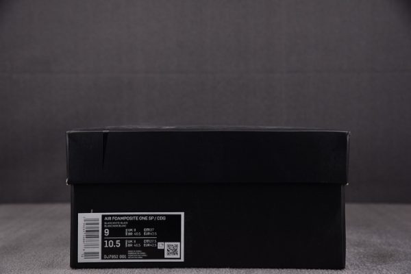 Nike Air Foamposite One CDG Homme Plus Black DJ7952-001