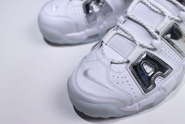 Nike Air More Uptempo White Ch*0me Blue Tint 917593-100