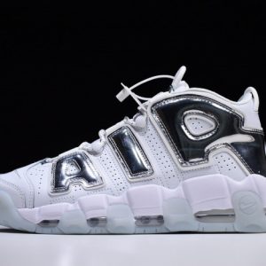 Nike Air More Uptempo White Ch*0me Blue Tint 917593-100
