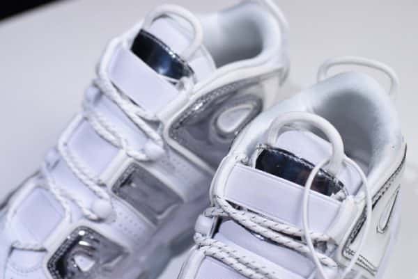 Nike Air More Uptempo White Ch*0me Blue Tint 917593-100