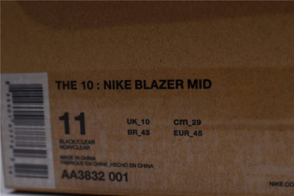 Ofw Nike Blazer Studio Mid Aa3832-001