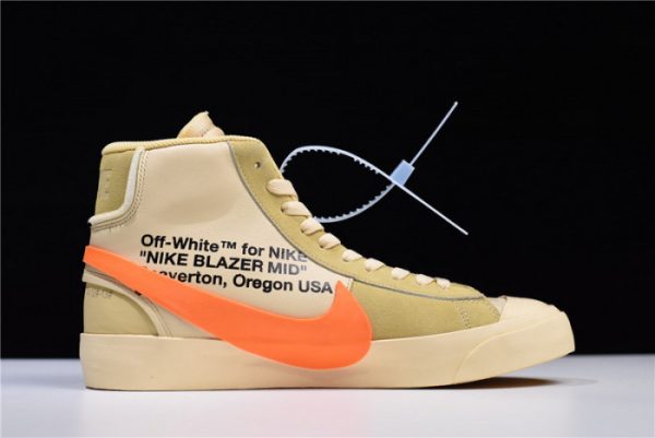 Ofw Nike Blazer Studio Mid Pale Vanilla Aa3832-700