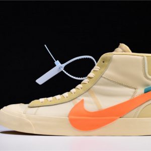 Ofw Nike Blazer Studio Mid Pale Vanilla Aa3832-700