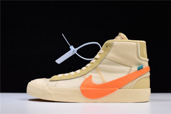 Ofw Nike Blazer Studio Mid Pale Vanilla Aa3832-700