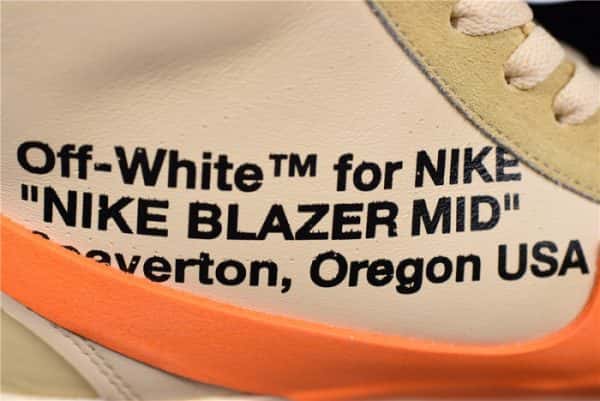 Ofw Nike Blazer Studio Mid Pale Vanilla Aa3832-700