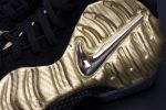 Air Foamposite Pro ¡°Metallic Gold¡± Black Mens 624041-701